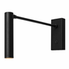 Ledowa lampa ścienna Roll 50928102 Kaspa 4,2W 3000K regulowana czarna