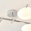 Łazienkowa lampa sufitowa L&-195008 Light& kule szklane IP44 chrom