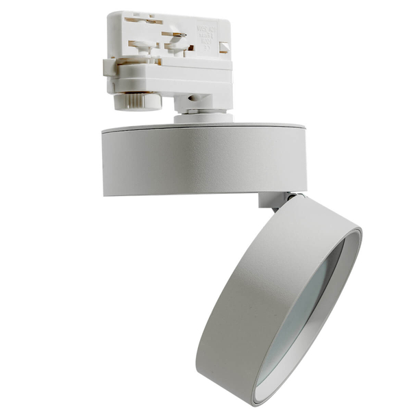 Ruchoma lampa spot Mona AZ4548 LED 18W 3000K do 3-faz szynoprzewodu biała