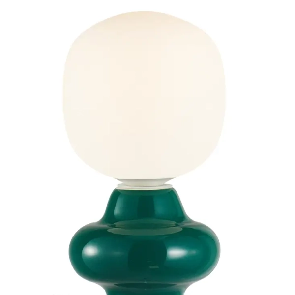 Naścienny kinkiet ceramiczny Latera WL-94331-1S-GRN kula zielony