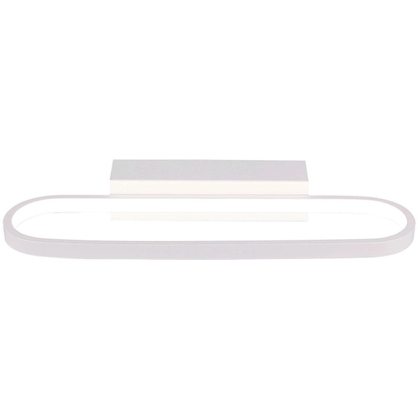 Ścienna lampa COVER 21-69801 metalowa LED 15W 4000K owalny biały