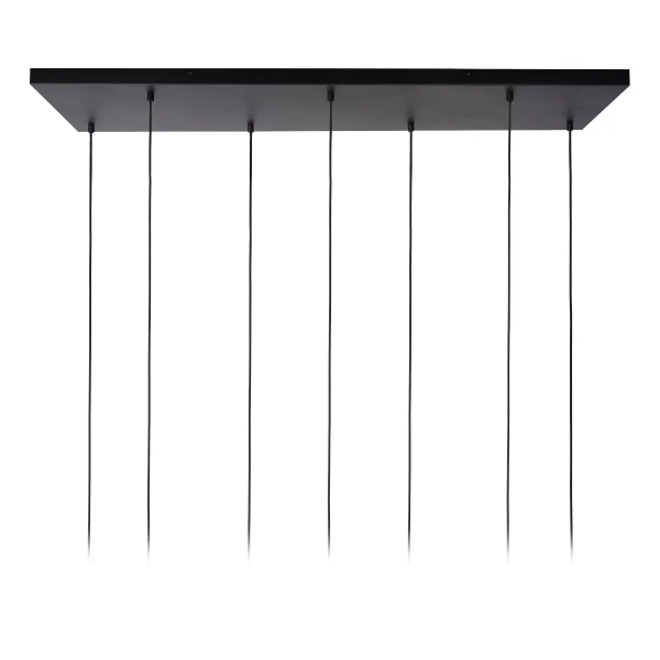 Loftowa lampa zwisowa Maloto 45386/07/62 Lucide molekuły szklane czarne