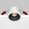 Lampa wpuszczana Alfa DL043-01-10W3K-D-RD-WB LED 10W 3000K biały czarny