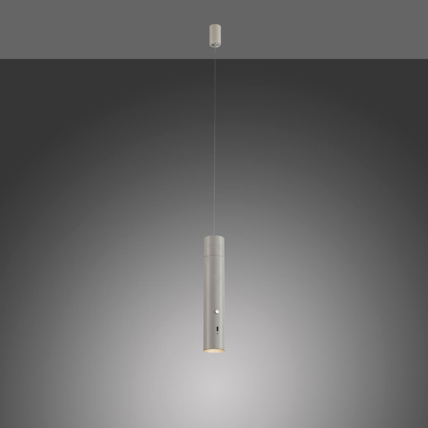 Zawieszana lampa do salonu ATTACH 18281-40 Just Light LED 3W 3000K szary