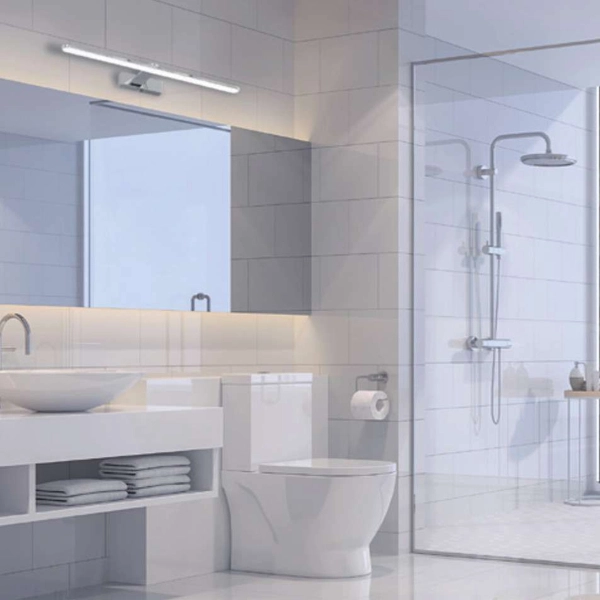 Kinkiet LAMPA ścienna SPLASH ML5722 Milagro łazienkowa OPRAWA metalowa LED 16W 4000K nad lustro IP44 chrom