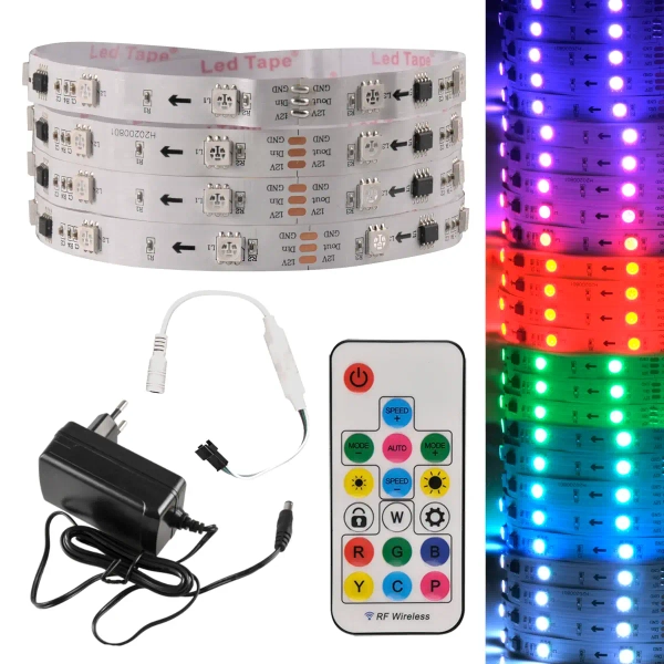 Pasek LED RGB 12W 314949 Polux 2-metrowa taśma 280lm 3000K-6500K