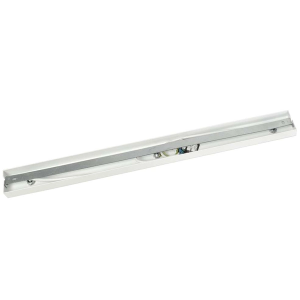 Loftowa LAMPA wisząca VIDAR MLP6276 Milagro prostokątna OPRAWA tuby ZWIS metalowy biały