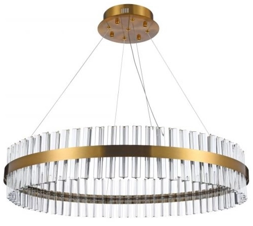 Wisząca lampa glamour Francesca AZ5262 LED 50W mosiądz