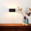 Metalowa lampa ścienna XERA 23254/01/30 Lucide czarna złota