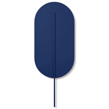 Salonowy kinkiet ścienny Rokke RKK213130 metalowy niebieski