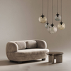 Zwisająca lampa do salonu Esme 4796 kule pająk metalowa multikolor