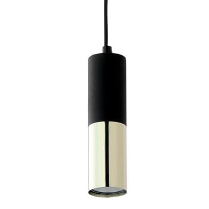 Wisząca lampa do szyn 3-fazowych tuba Tracer 6064 TK Lighting czarna złota