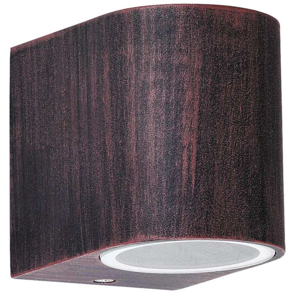 Zewnętrzna LAMPA elewacyjna CHILE 8018 Rabalux metalowa OPRAWA kinkiet do ogrodu IP44 outdoor antyczny brąz