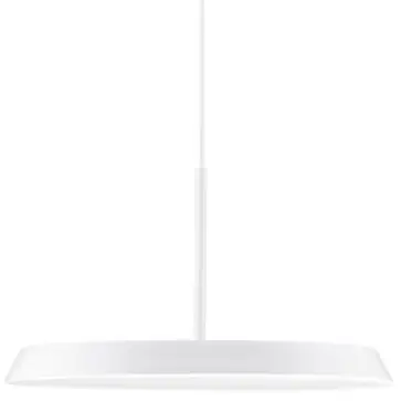 Metalowa lampa wisząca FOVENTO LE45443 LED 27W 3000K metalowa biała