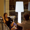 Nowoczesna lampa stojąca Carmen LUMCR165WLNW King Home IP54 na taras biała