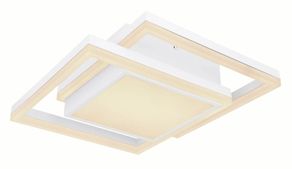Plafon ściemnialny Squares 67225-24FSH LED 22W biały