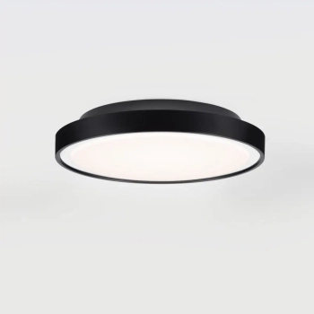 Plafon okrągły MOLLENDO czarny LE73767 LED 15W 3000K IP65 zewnętrzny