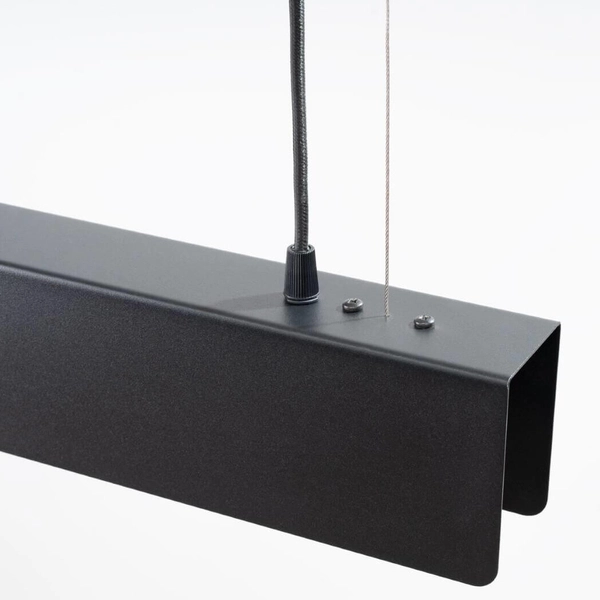 Lampa wisząca na listwie Spark SL.1395 belka podłużna czarna