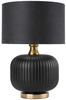 Nocna lampa stojąca Tamiza LP-1515/1T small czarna złota