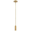 Lampa wisząca Dax HK-DAX-MP-BK LED 8W 3000K do jadalni tuba czarny