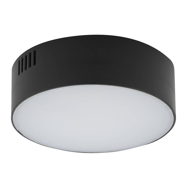 Salonowa lampa Lid Round 10415 Nowodvorski LED 15W 4000K natynkowa czarna