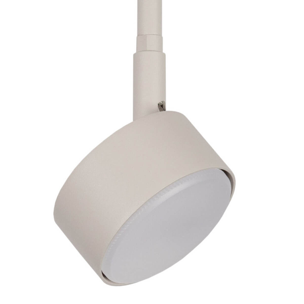 Lampa natynkowa do gabinetu Nemo 40887 regulowana reflektor szara