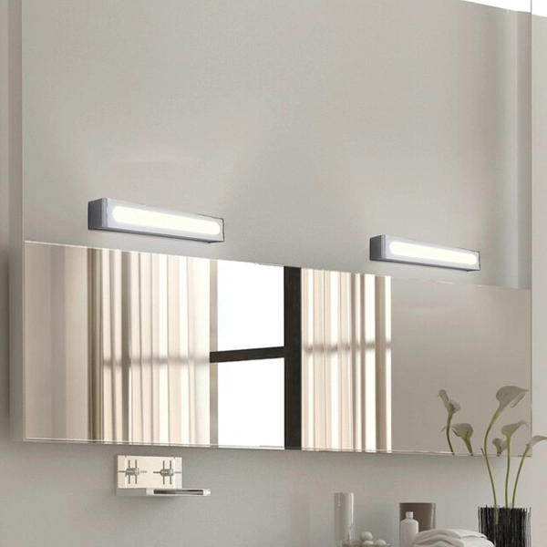 Łazienkowa lampa ścienna Jakub LED 12W 4000K nad lustro chrom