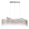 Wisząca lampa nad stół Orphelia 97219 Endon LED 31,2W 3000K wodospad chrom