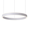 Lampa wisząca okrąg Brasco PND-56215D-060RPP-WH-3KS4K-TRDIMM Italux LED 60W 3000-4000K biały