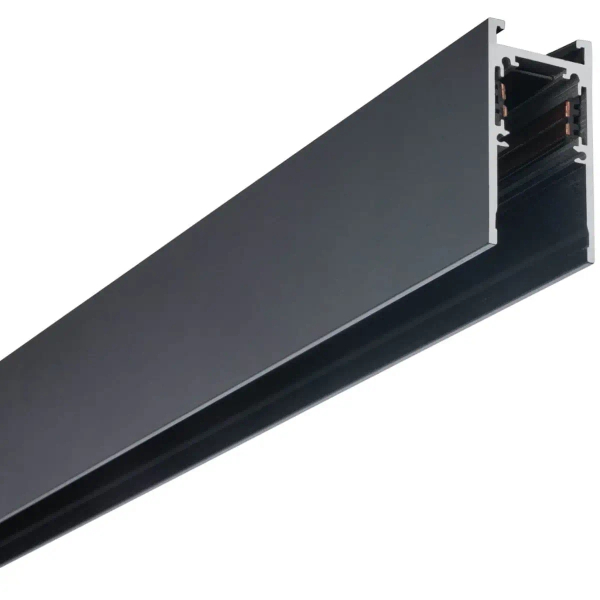Natynkowa listwa magnetyczna Lvm 10162 1m do szynoprzewodu czarna