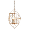 Świecznikowy żyrandol L&-180228 Light& geometryczny złoty