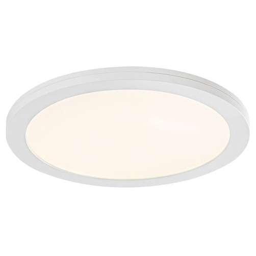 Okrągła LAMPA sufitowa SONNET 1491 Rabalux wpust OPRAWA metalowa plafon salonowy z czujnikiem LED 18W 4000K biały
