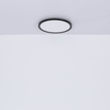 Łazienkowa LAMPA sufitowa SAPANA 41562-18B Globo minimalistyczna LED 18W 3000K okrągły plafon IP44 czarny
