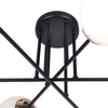 Lampa sufitowa ISLA K-4915  Kaja sticks białe czarne