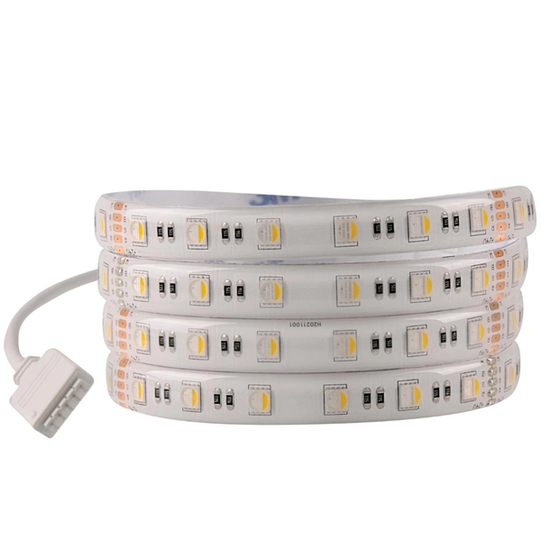 Zestaw taśma LED sterownik zasilacz pilot 319296 22W IP65 3m biała