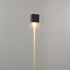 Kinkiet LED Mollis 616001103 Elkim 1W 3000K do salonu kostka czarna