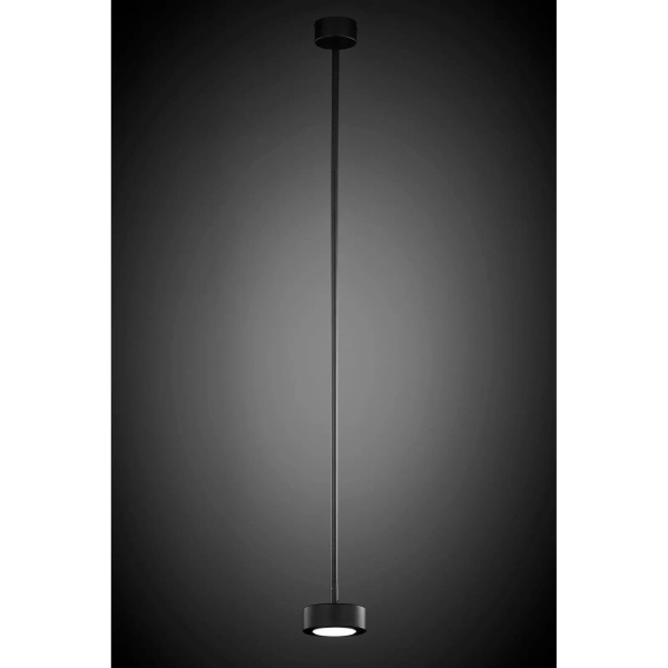 Zwisowa lampa czarna BAR ruchomy reflektor 1xGx53 do biura 41672