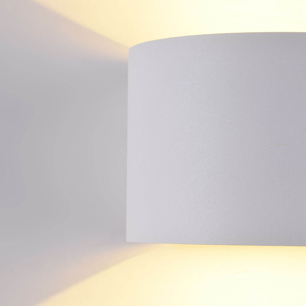 Elewacyjna lampa naścienna Fulton O573WL-L6W LED 6W 3000K biała