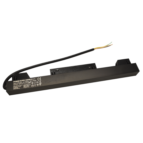 Zasilacz do systemu magnetycznego MAGNETIC TRACK EKZAS6638 200W 48V czarny