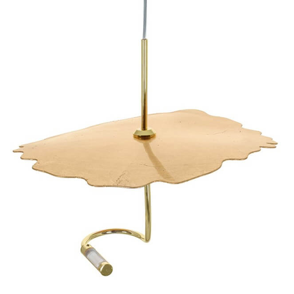 Wisząca lampa do salonu Leafs MSE1501100167 Moosee LED 3W 3000K złota