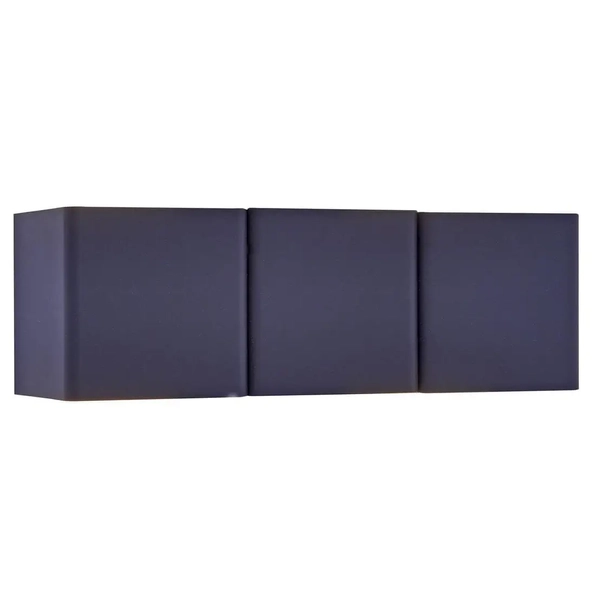 Prostokątna lampa elewacyjna Marcel LED 8W grafitowa