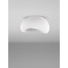 Lampa sufitowa skandynawska PALINZA biała LE45325 1xE27 kopułowa