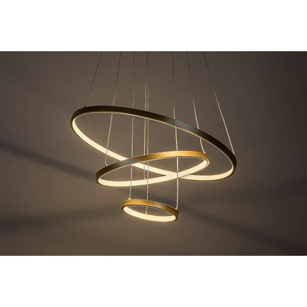 Modernistyczna lampa wisząca Beliza 72349 LED 90W 3000-6500K złoty