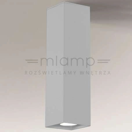 Spot LAMPA sufitowa KOBE 1173 Shilo prostokątna OPRAWA metalowa downlight czarny