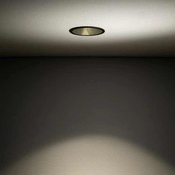 Wpuszczane oczko sufitowe CUP 10789 do jadalni czarne