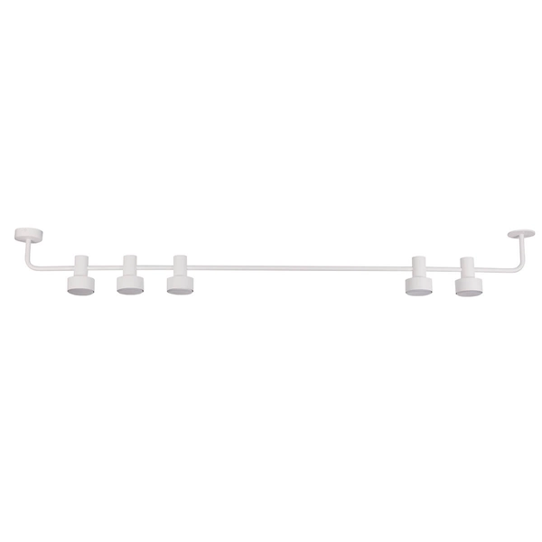 Nasufitowa lampa Mona 40990 Sigma do sypialni metalowa biała