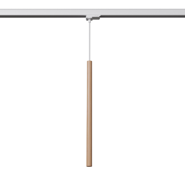 Trójobwodowa lampa wisząca do systemu szynowego PASTELO MYL.00245 drewniana