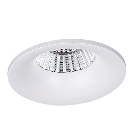 Ledowa lampa podtynkowa Arya H0096 Maxlight okrągła oprawa 8W 3000K biała