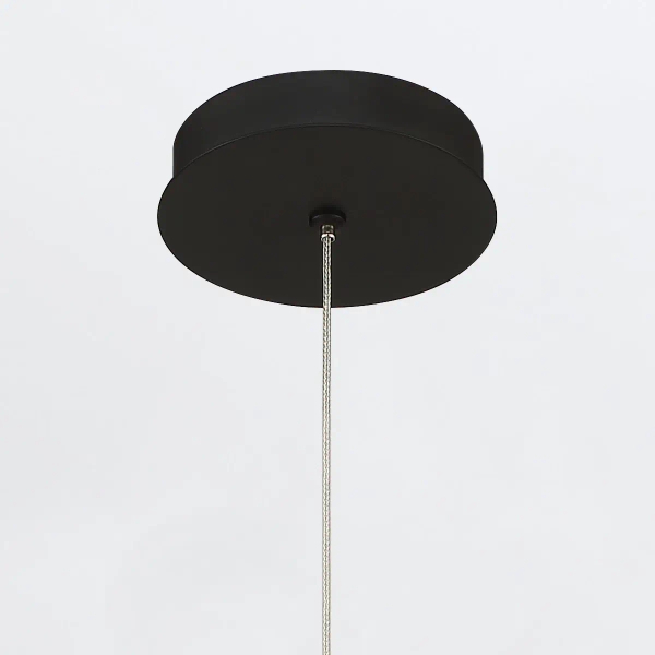 Lampa zwieszana Cumberland QN-CUMBERLAND-1P-BK LED 10W 3000K czarny