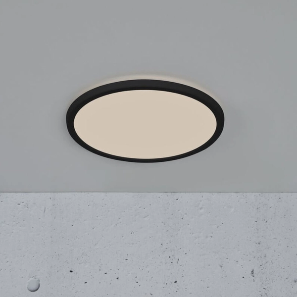 Łazienkowy plafon OJA 2015026103 LED 14,5W 3000-4000K IP54 czarny